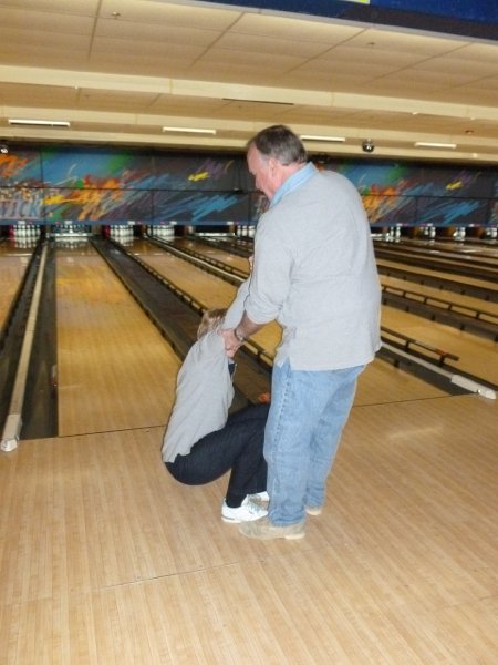 Here Judy, let me help you up